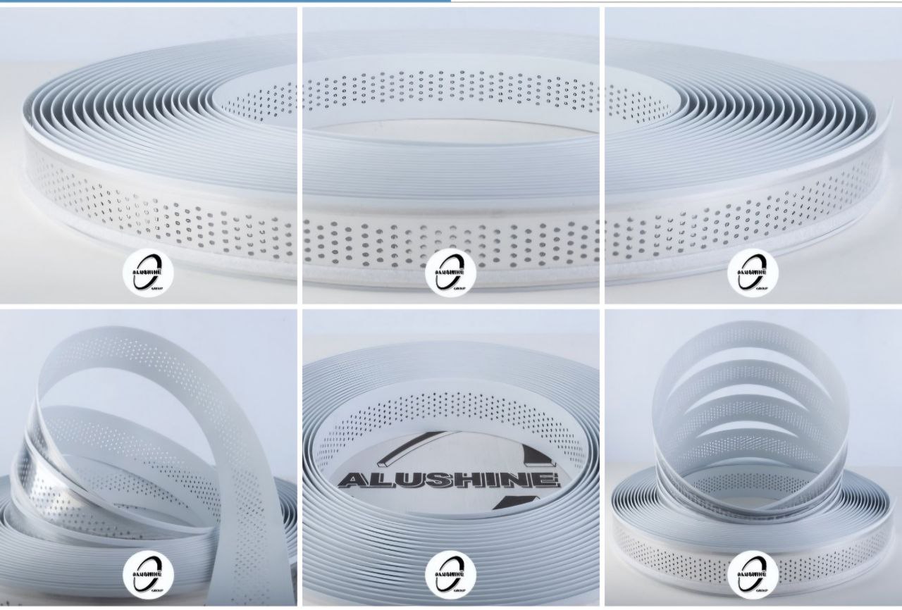 لبه چنلیوم سفید طرح پانچ مشبک