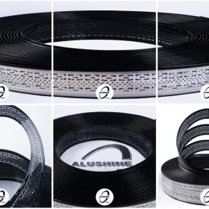 لبه چنلیوم مشکی طرح پانچ سوپر ساید